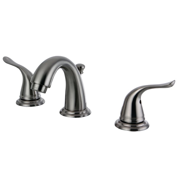 Yosemite Widespread Bathroom Faucet, Brushed Nickel